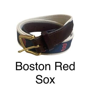 Vineyard Vines Boston Red Sox Belt Size 40 HARD TO FIND!